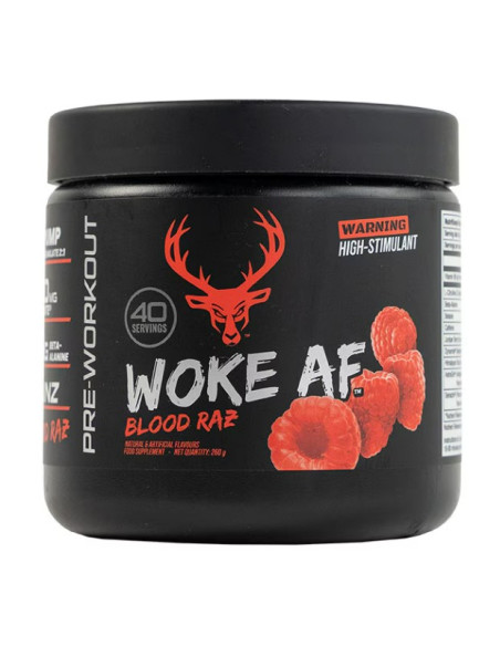 Woke AF, Blood Raz - 260g | Bucked Up