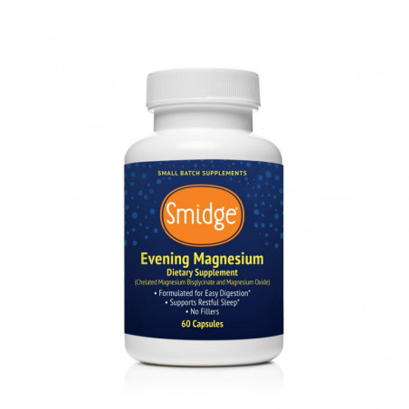 Smidge® Evening Magnesium 60 Capsules (Formerly Good Night Maggie)
