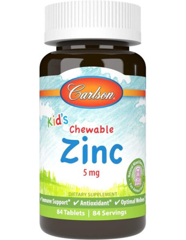 Kid's Chewable Zinc, Natural Mixed Berry - 84...