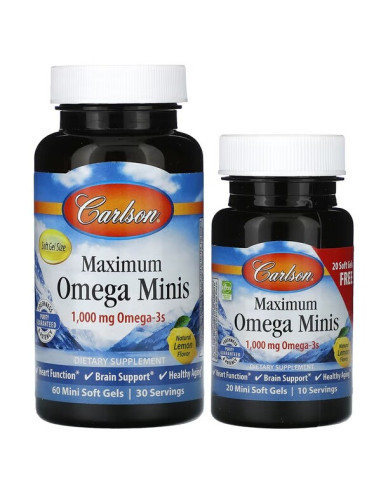 Maximum Omega Minis - 60 + 20 softgels |...