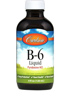 Vitamin B-6 - Pyridoxine HCl - 120 ml. | Carlson Labs