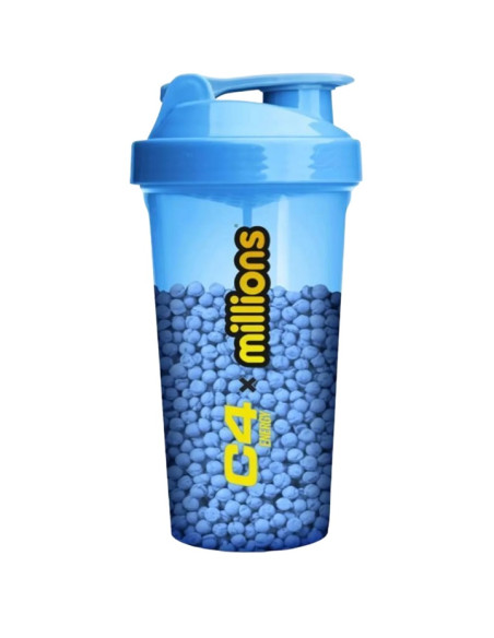 C4 Energy x Millions Bubblegum Shaker, Blue - 800 ml. | Cellucor