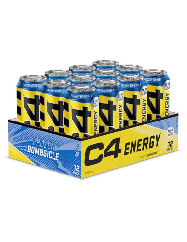 C4 Explosive Energy Drink, Frozen Bombsicle -...