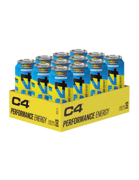 C4 Performance Energy, Millions Bubblegum - 12 x 500 ml. | Cellucor