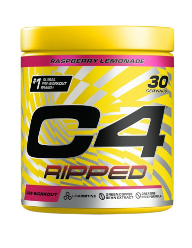 C4 Ripped, Raspberry Lemonade - 192g | Cellucor