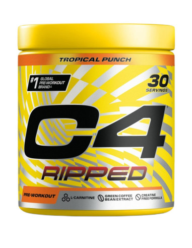 C4 Ripped, Tropical Punch - 189g | Cellucor