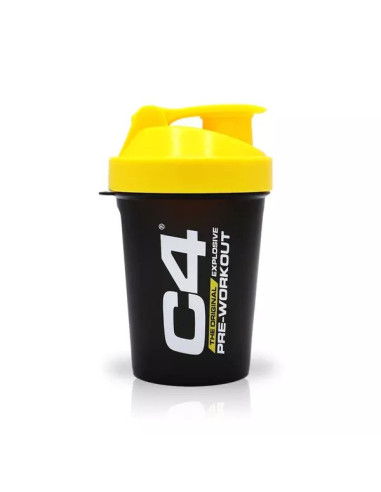 C4 Shaker, Black & Yellow - 400 ml. | Cellucor