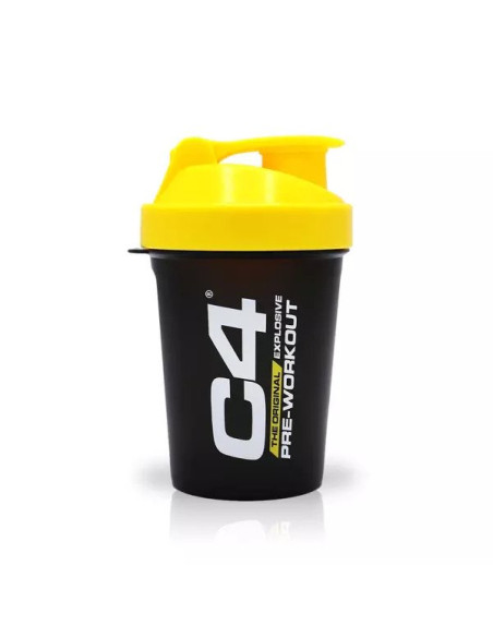 C4 Shaker, Black & Yellow - 400 ml. | Cellucor