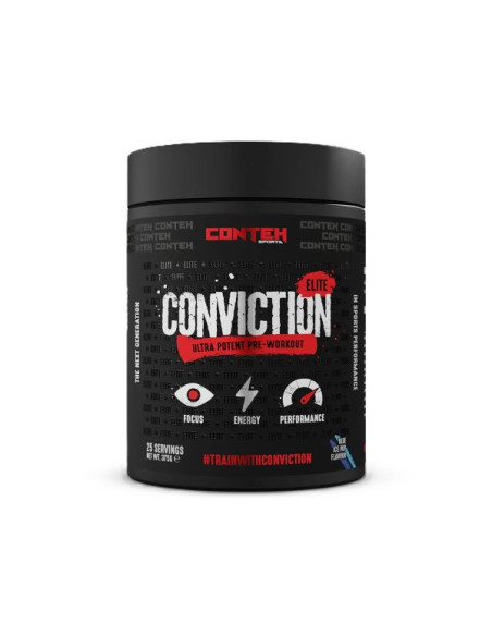 Conviction Elite, Blue Ice Pop - 400g | Conteh Sports