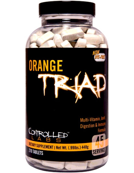 Orange Triad - 270 tablets | Controlled Labs