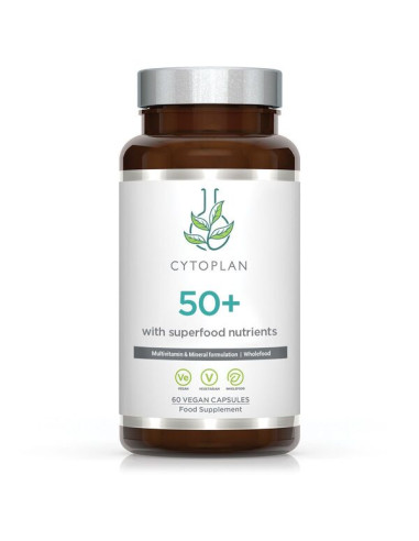 50+ Multivitamin - 60 vcaps | Cytoplan