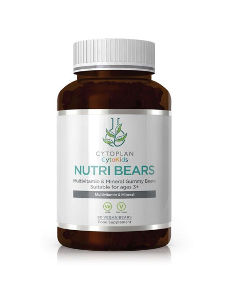 Kid's Nutri Bears, Strawberry - 90 gummies | Cytoplan
