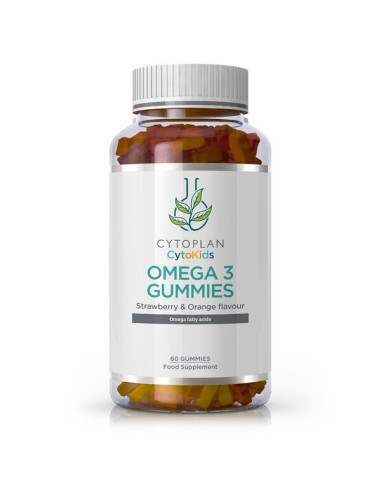 Kid's Omega 3 Gummies, Strawberry & Orange - 60...