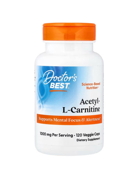 Acetyl L-Carnitine, 500mg - 120 vcaps | Doctor's Best