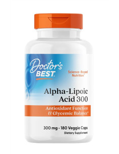 Alpha-Lipoic Acid, 300mg - 180 vcaps | Doctor's Best