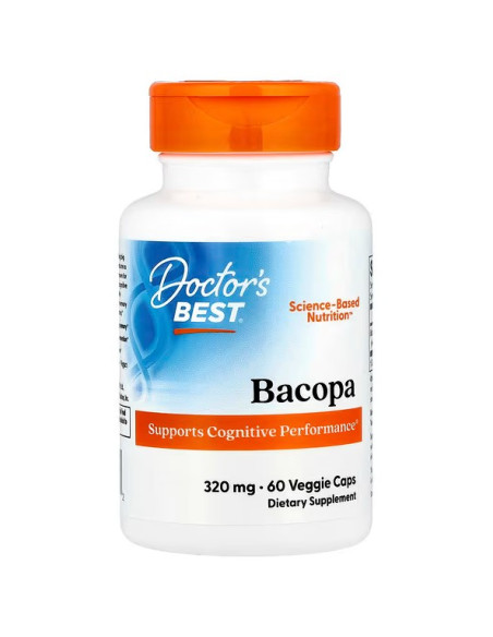 Bacopa with Synapsa, 320mg - 60 vcaps | Doctor's Best