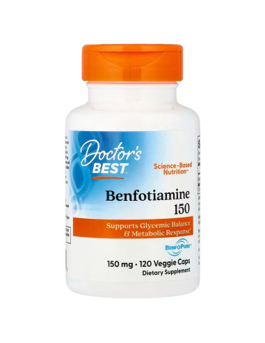 Benfotiamine with BenfoPure, 150mg - 120 vcaps...