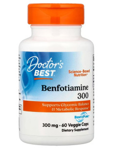 Benfotiamine with BenfoPure, 300mg - 60 vcaps | Doctor's...