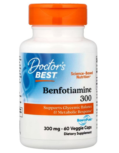 Benfotiamine with BenfoPure, 300mg - 60 vcaps |...