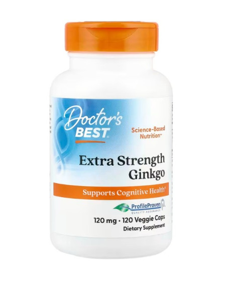 Extra Strength Ginkgo, 120mg - 120 vcaps | Doctor's Best