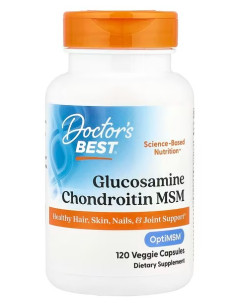 Glucosamine Chondroitin MSM with OptiMSM - 120 caps |...