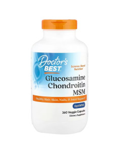 Glucosamine Chondroitin MSM with OptiMSM - 360 caps |...