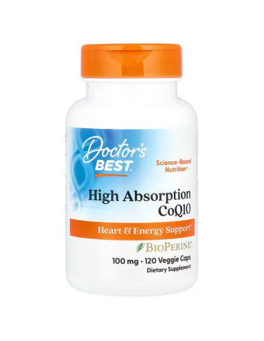 High Absorption CoQ10 with BioPerine, 100mg -...