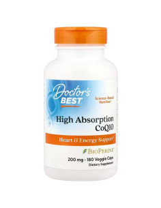 High Absorption CoQ10 with BioPerine, 200mg - 180 vcaps |...