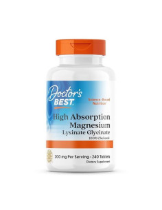 High Absorption Magnesium, 200mg - 240 tablets | Doctor's...