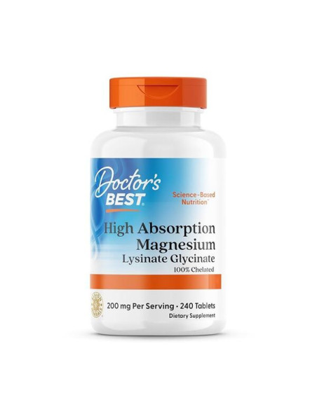 High Absorption Magnesium, 100mg - 240 tablets | Doctor's Best