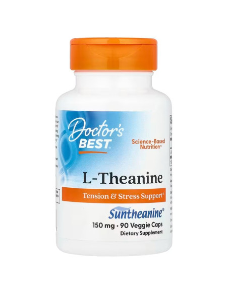 L-Theanine with Suntheanine, 150mg - 90 vcaps | Doctor's Best