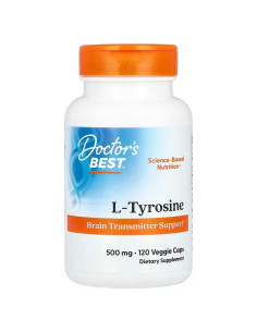 L-Tyrosine, 500mg - 120 vcaps | Doctor's Best