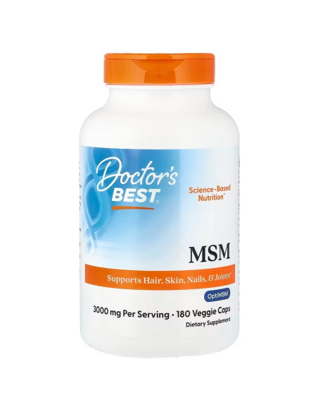 MSM with OptiMSM Vegan, 1000mg - 180 vcaps | Doctor's Best