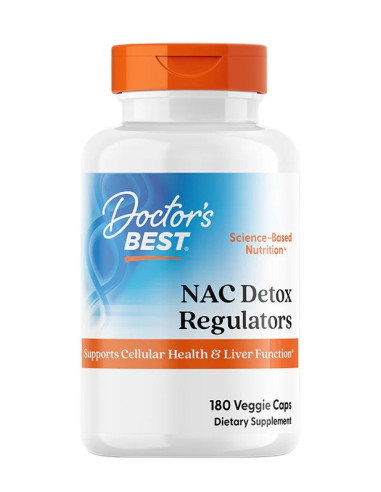 NAC Detox Regulators - 180 vcaps | Doctor's Best