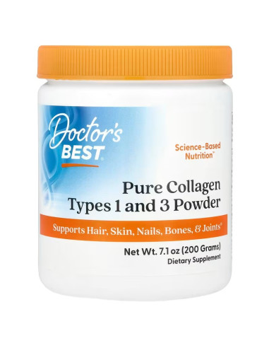Pure Collagen Types 1 and 3, Powder - 200g |...