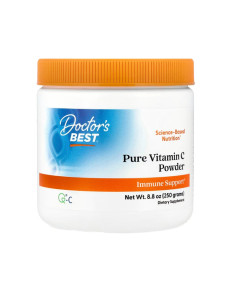 Pure Vitamin C Powder with Quali-C - 250g | Doctor's Best