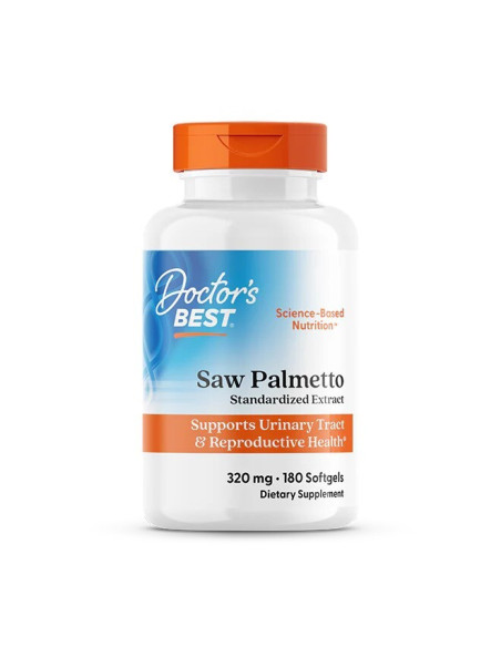 Saw Palmetto Standardized Extract with Prosterol, 320mg - 180 softgels | Doctor's Best