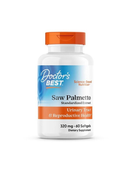 Saw Palmetto Standardized Extract with Prosterol, 320mg - 60 softgels | Doctor's Best