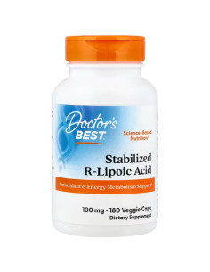 Stabilized R-Lipoic Acid, 100mg - 180 vcaps | Doctor's Best
