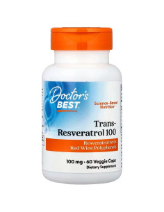 Trans-Resveratrol 100, 100mg - 60 vcaps | Doctor's Best