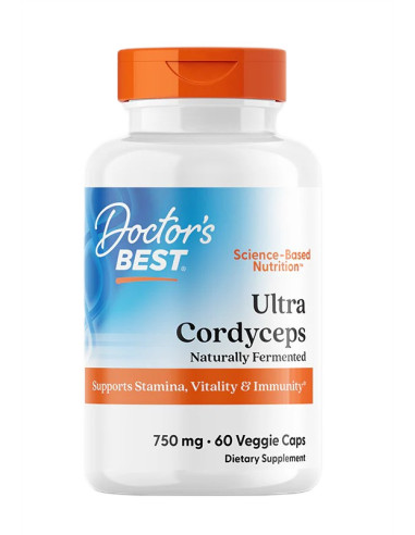Ultra Cordyceps, 750mg - 60 vcaps | Doctor's Best