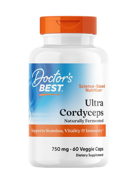 Ultra Cordyceps, 750mg - 60 vcaps | Doctor's Best