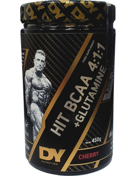 HIT BCAA 4:1:1 + Glutamine, Cherry - 450g | Dorian Yates