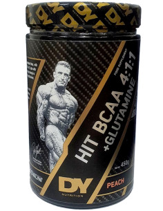 HIT BCAA 4:1:1 + Glutamine, Peach - 450g  | Dorian Yates