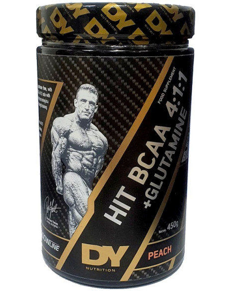 HIT BCAA 4:1:1 + Glutamine, Peach - 450g  | Dorian Yates
