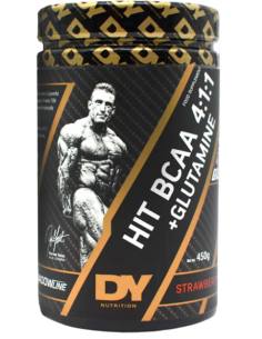 HIT BCAA 4:1:1 + Glutamine, Strawberry - 450g | Dorian Yates