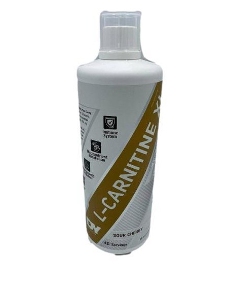 Liquid L-Carnitine XL, Sour Cherry - 1000 ml. | Dorian Yates