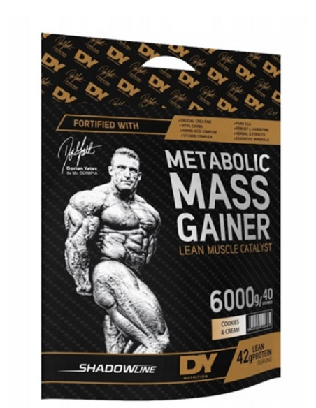 Metabolic Mass Gainer, Cookies & Cream - 6000g | Dorian Yates