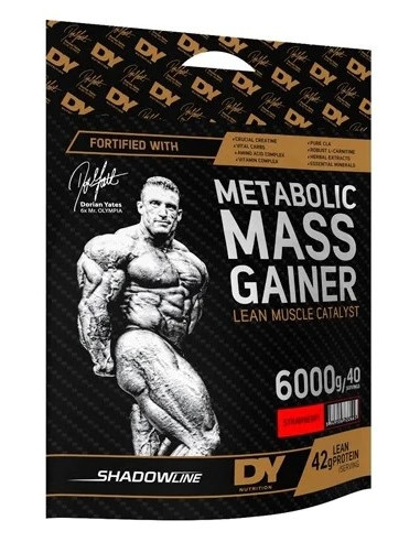 Metabolic Mass Gainer, Strawberry - 6000g |...