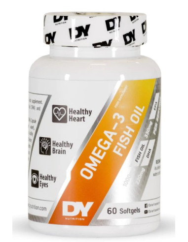 Omega 3 Fish Oil - 60 softgels | Dorian Yates